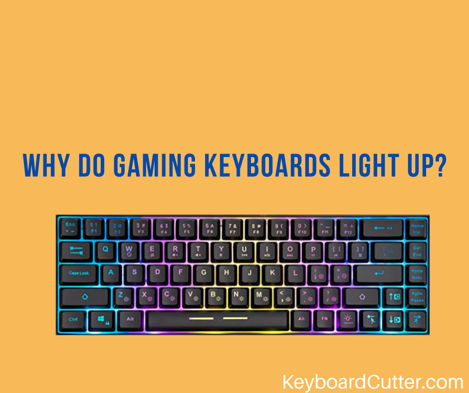 Why Do Gaming Keyboards Light Up? (6 Main Reasons Why!) Keyboard Cutter