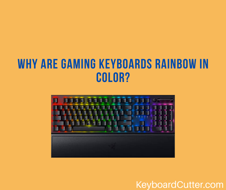 Why Are Gaming Keyboards Rainbow In Color? (3 Main Reasons Why